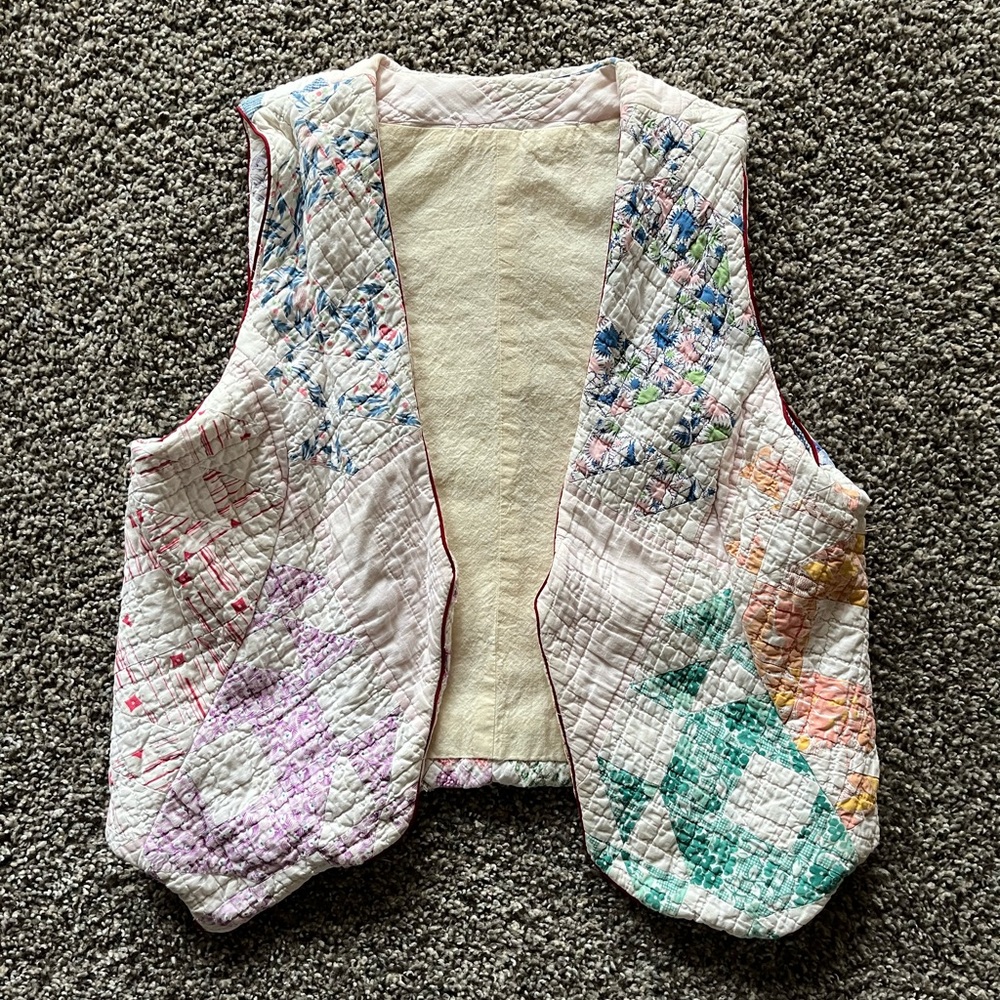 Vintage Quilted Vest